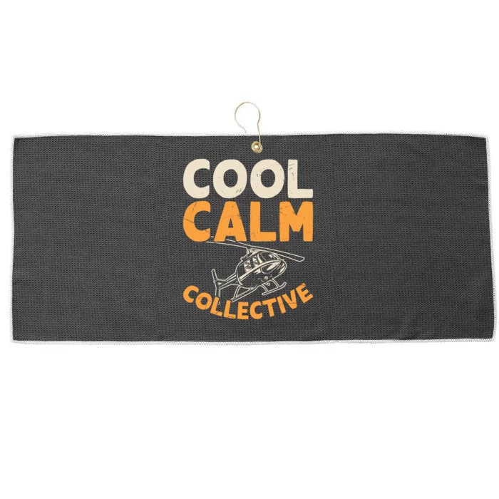 Cool Calm Collective Chopper Pilot Large Microfiber Waffle Golf Towel