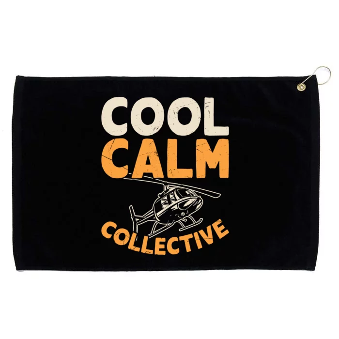 Cool Calm Collective Chopper Pilot Grommeted Golf Towel