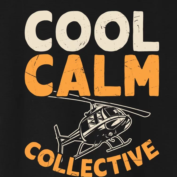 Cool Calm Collective Chopper Pilot Women's Crop Top Tee