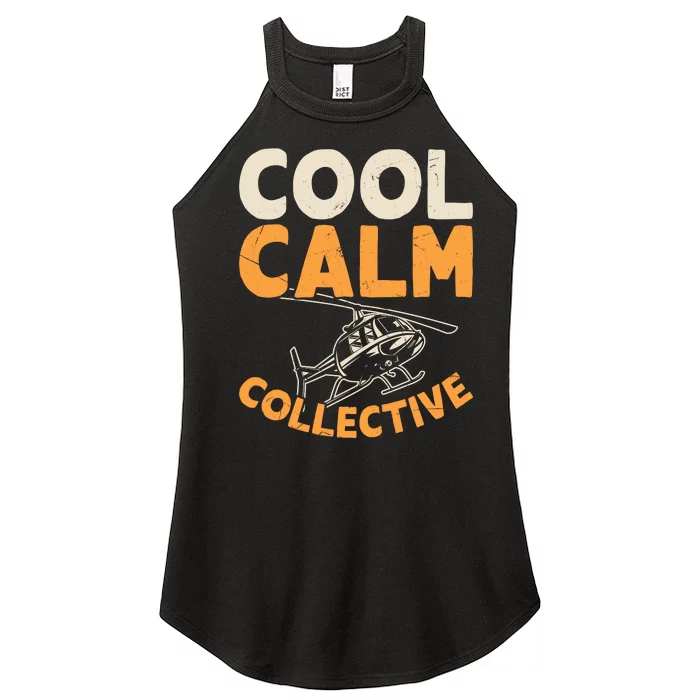 Cool Calm Collective Chopper Pilot Women’s Perfect Tri Rocker Tank