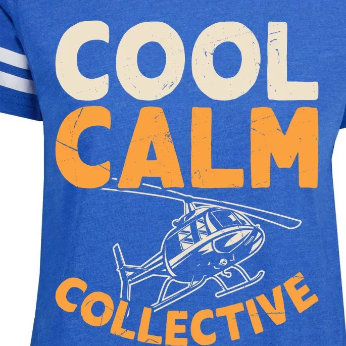 Cool Calm Collective Chopper Pilot Enza Ladies Jersey Football T-Shirt