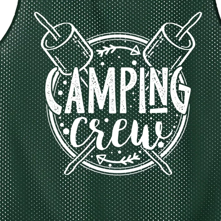 Camping Crew Mesh Reversible Basketball Jersey Tank