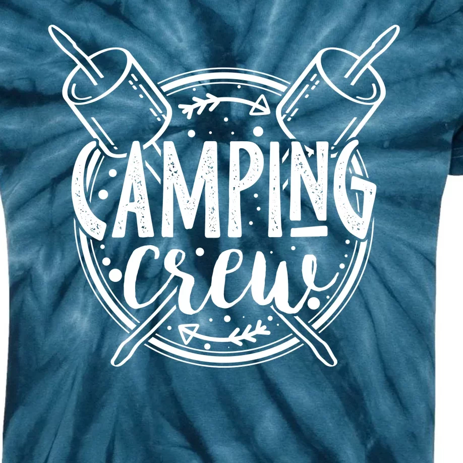 Camping Crew Kids Tie-Dye T-Shirt