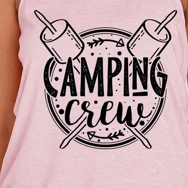 Camping Crew Women's Knotted Racerback Tank