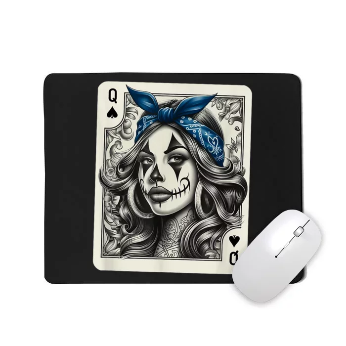 Chicana Chicano Camisa Cute Chicano Tattoo Art Clown Mousepad