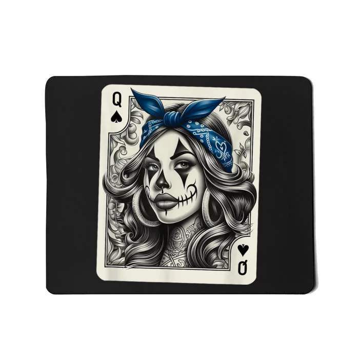 Chicana Chicano Camisa Cute Chicano Tattoo Art Clown Mousepad