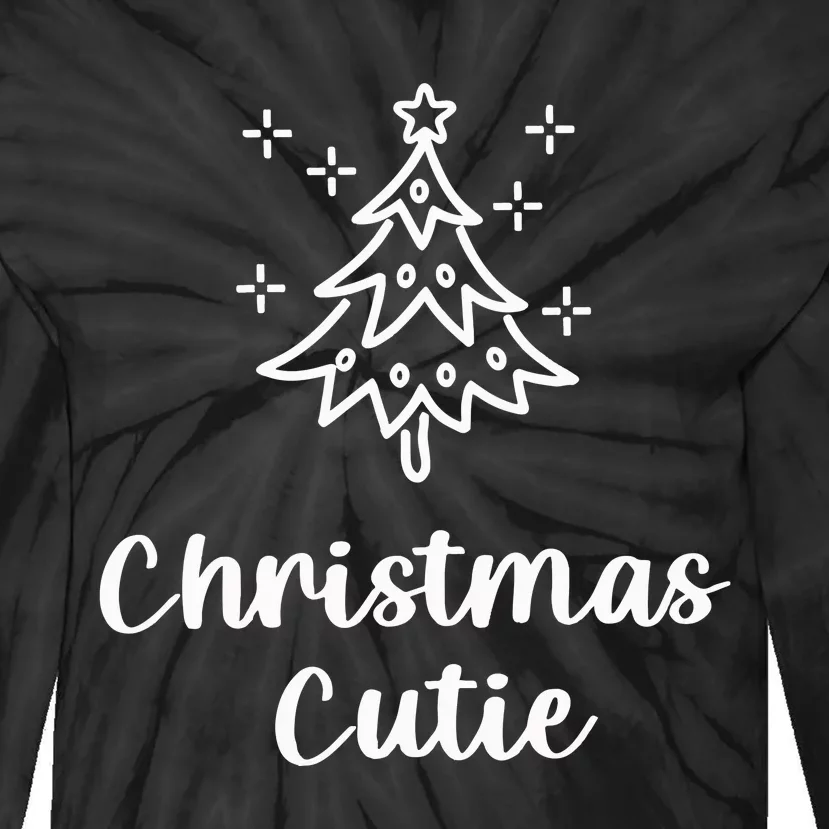 Christmas Cutie Tie-Dye Long Sleeve Shirt