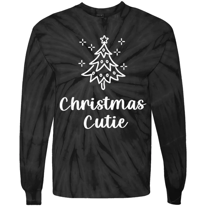 Christmas Cutie Tie-Dye Long Sleeve Shirt