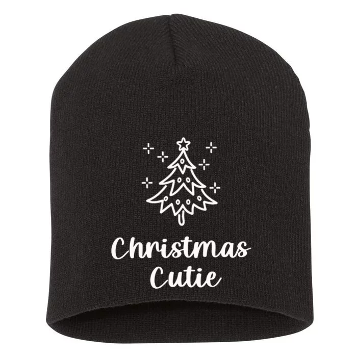 Christmas Cutie Short Acrylic Beanie