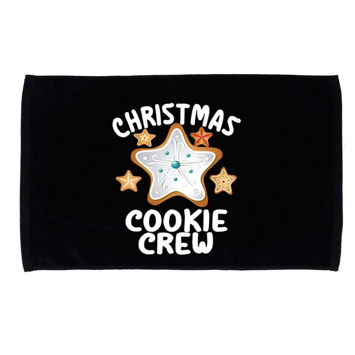 Christmas Cookie Crew Baking Team Xmas Star Cookies Bakers Gift Microfiber Hand Towel