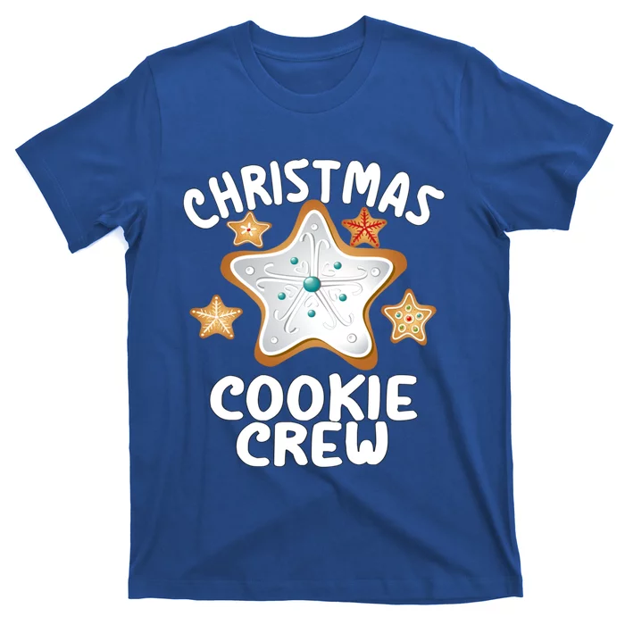 Christmas Cookie Crew Baking Team Xmas Star Cookies Bakers Gift T-Shirt