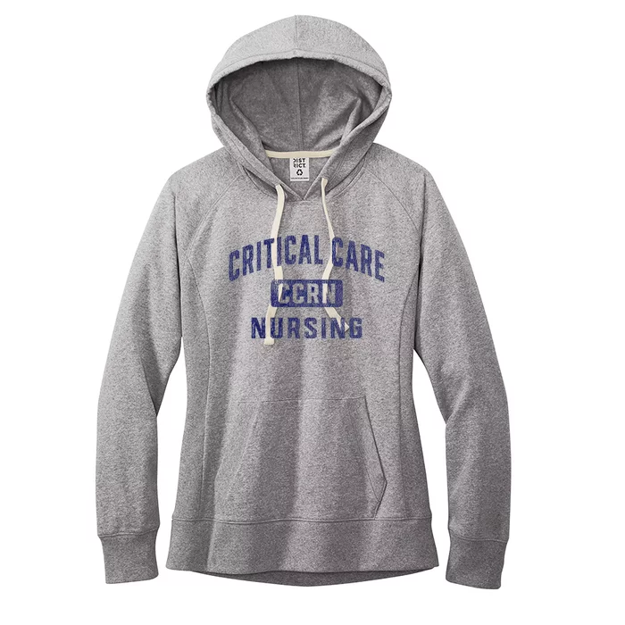 Ccrn Critical Care Nurse Icu Intensive Care Nursing Women's Fleece Hoodie