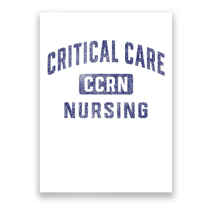 Ccrn Critical Care Nurse Icu Intensive Care Nursing Poster