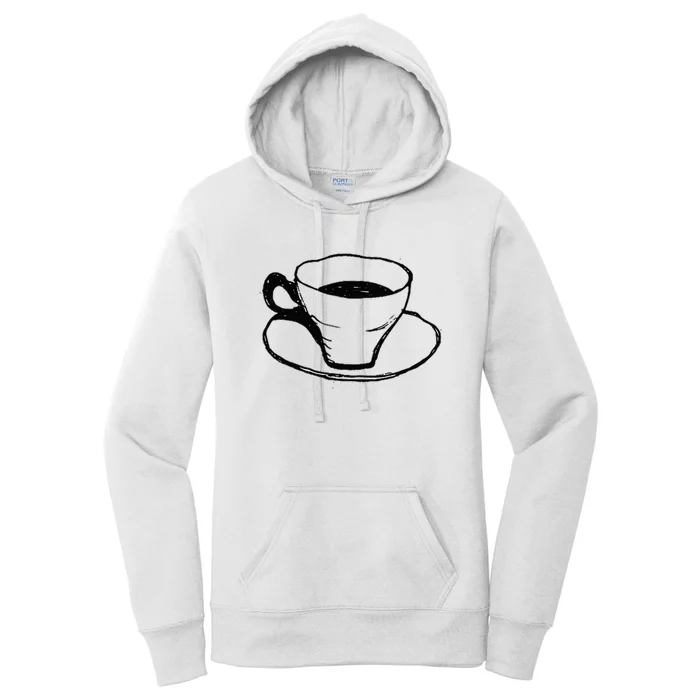 Coffee Cup Women's Pullover Hoodie