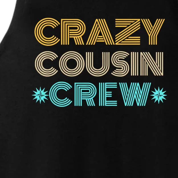 Crazy Cousin Crew Ladies Tri-Blend Wicking Tank