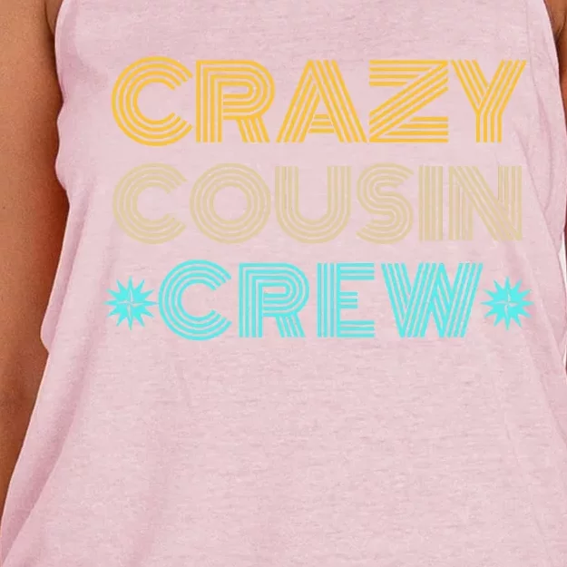 Crazy Cousin Crew Women's Knotted Racerback Tank