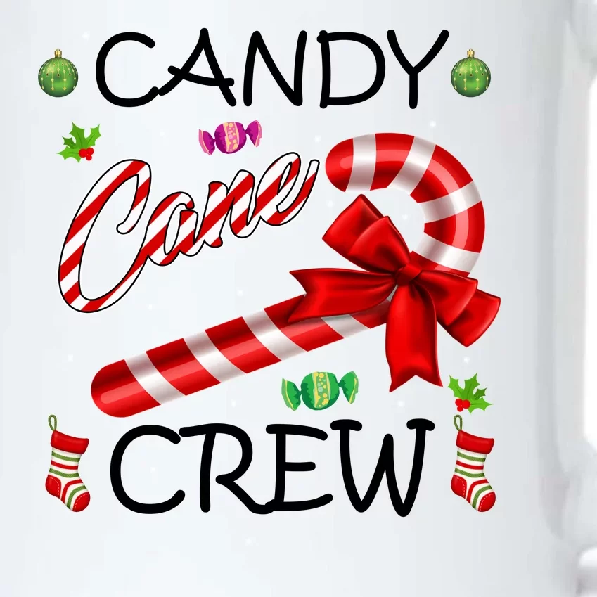 Candy Cane Crew Black Color Changing Mug