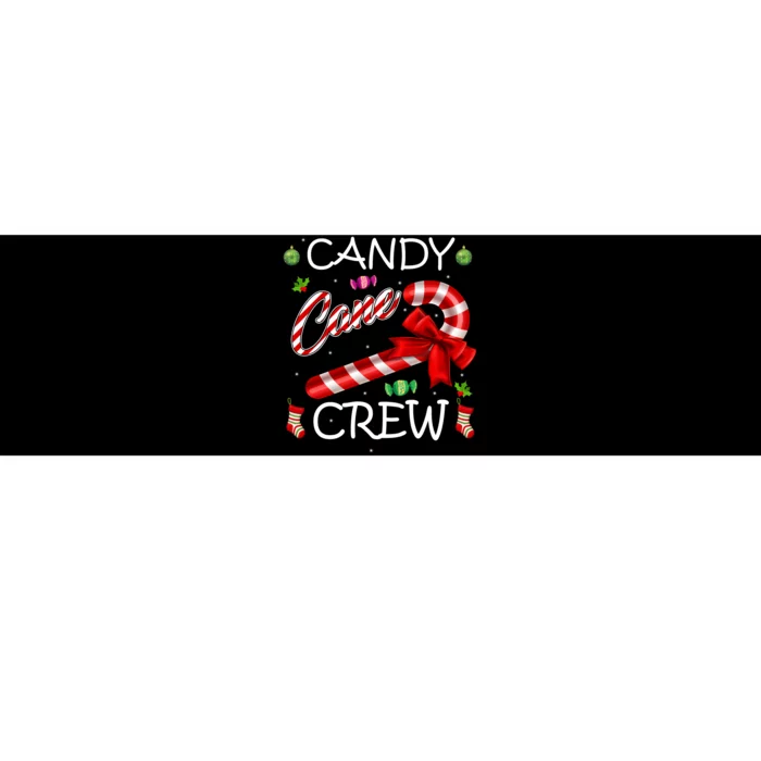 Candy Cane Crew Bumper Sticker