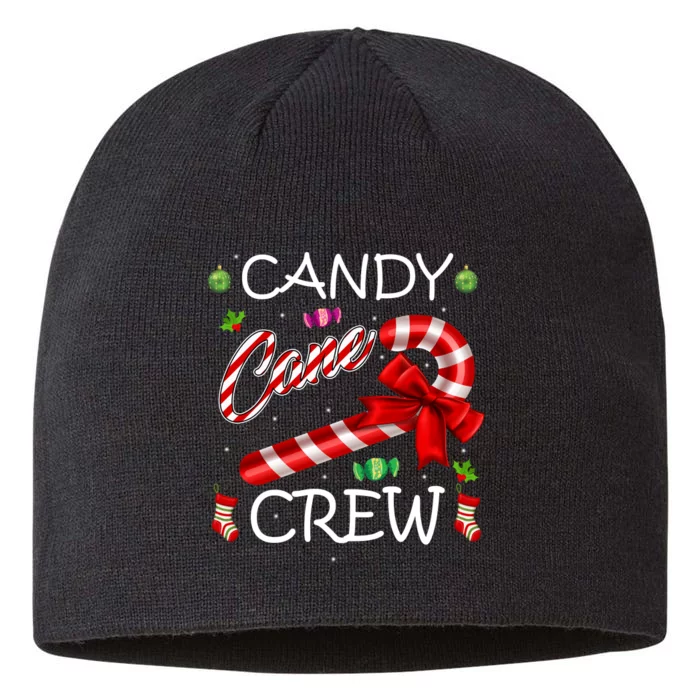 Candy Cane Crew 8 1/2in Sustainable Knit Beanie