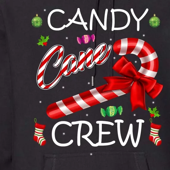 Candy Cane Crew Premium Hoodie