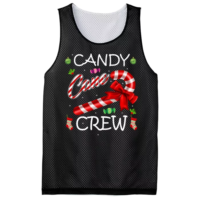 Candy Cane Crew Mesh Reversible Basketball Jersey Tank