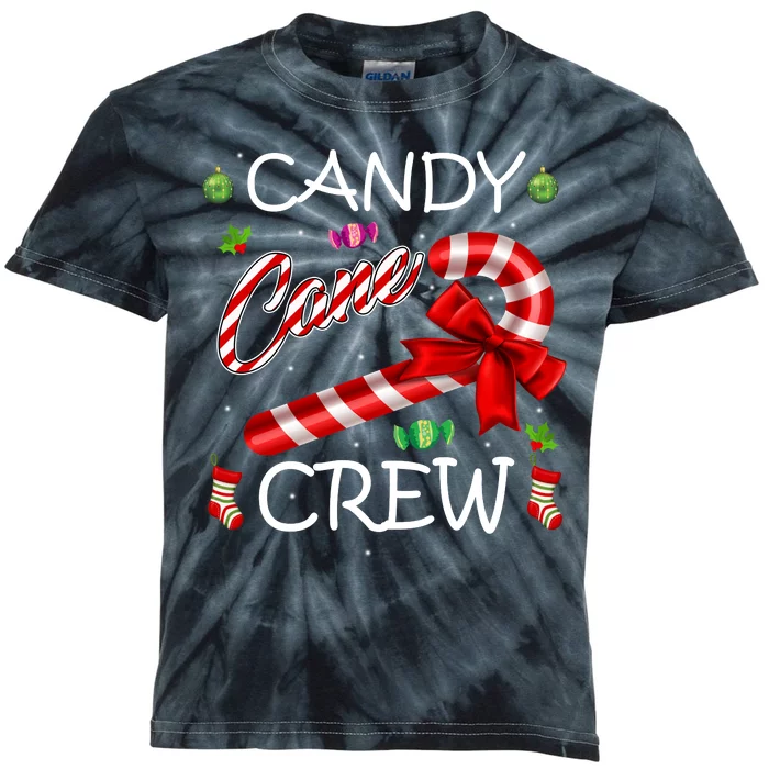 Candy Cane Crew Kids Tie-Dye T-Shirt