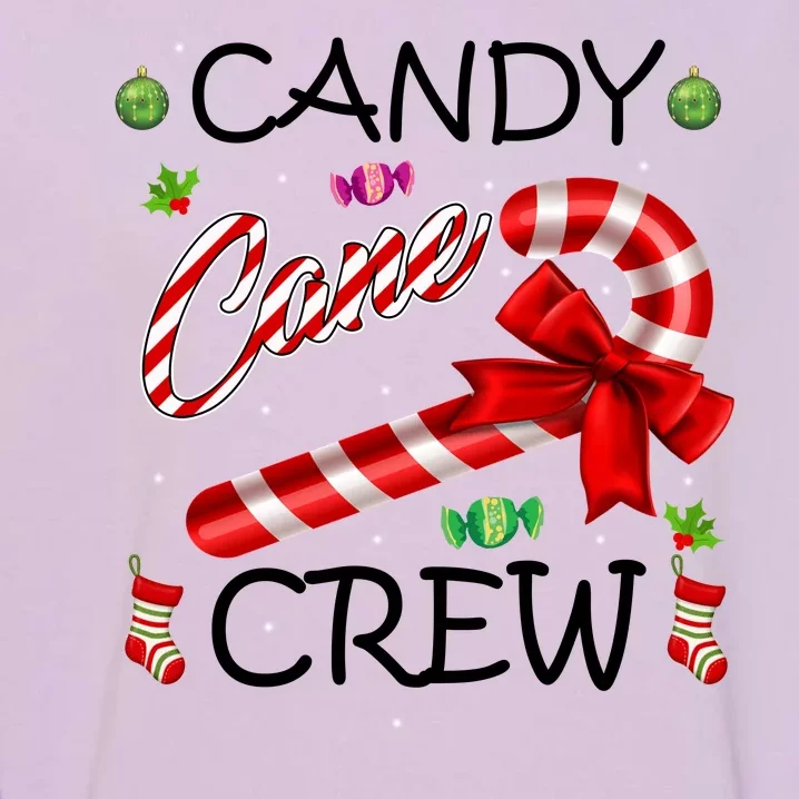 Candy Cane Crew Garment-Dyed Sweatshirt