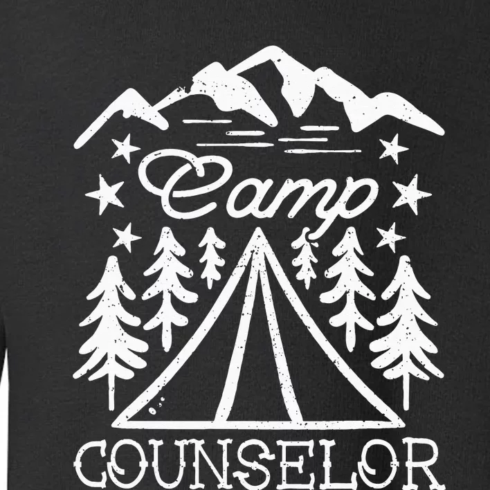 Camp Counselor Toddler Sweatshirt