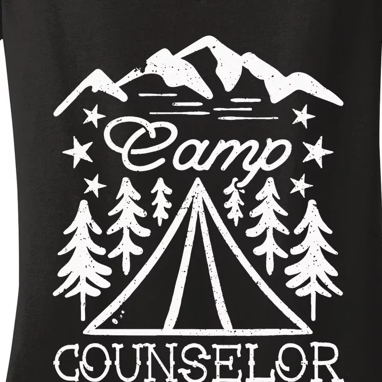 Camp Counselor Women's V-Neck T-Shirt