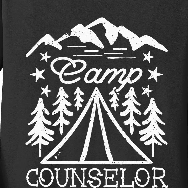 Camp Counselor Kids Long Sleeve Shirt