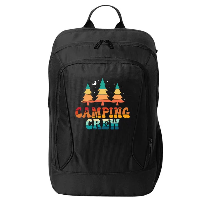 Camping Crew Camp Family Camping Trip Camper Matching Group City Backpack