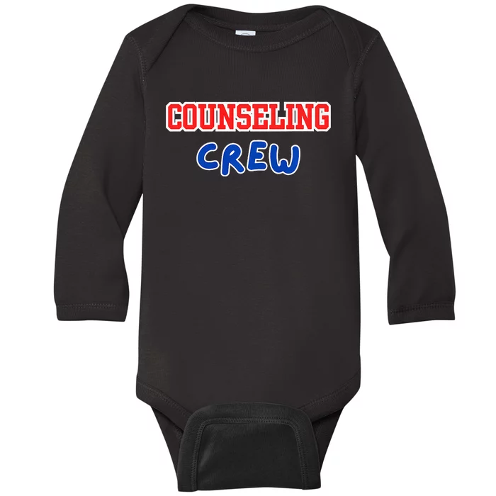 Counseling Crew Counselor Premium Baby Long Sleeve Bodysuit