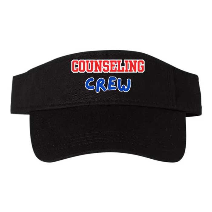 Counseling Crew Counselor Premium Valucap Bio-Washed Visor