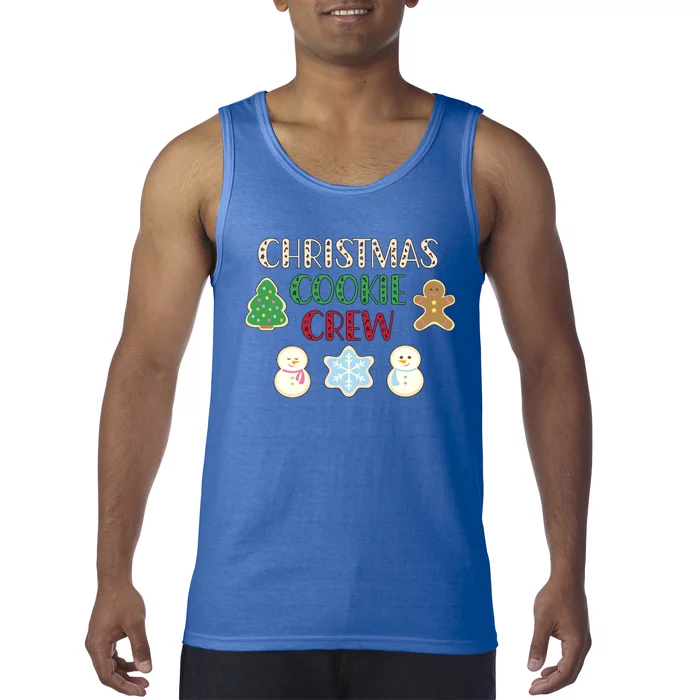 Cute Christmas Cookie Crew Baking Gift Tank Top