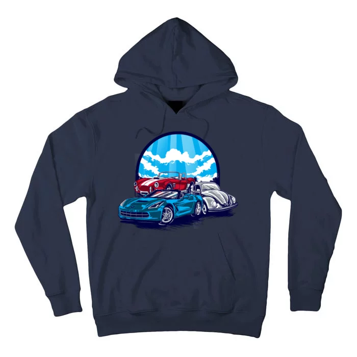 Corvette Classic Cars Tall Hoodie