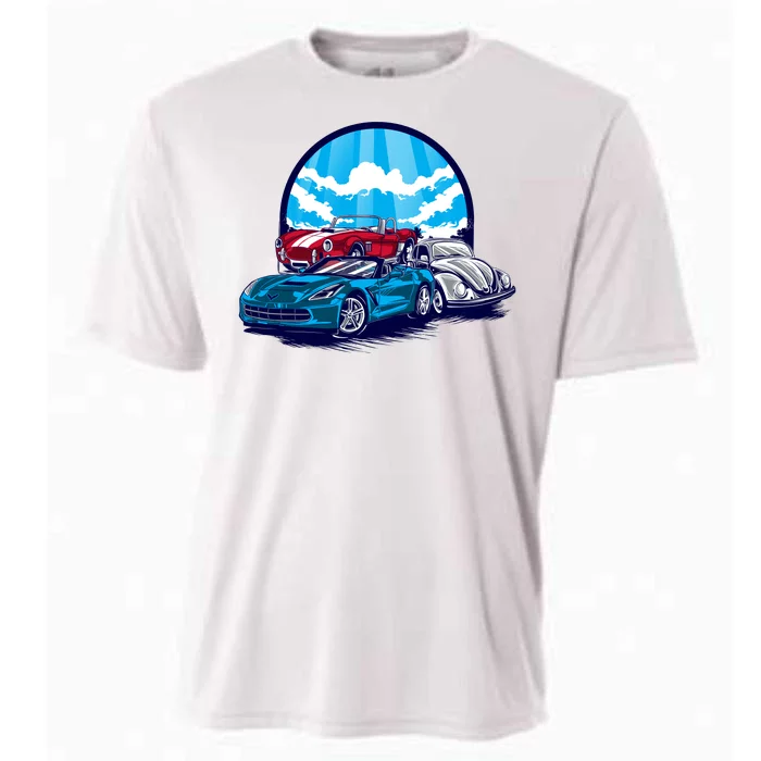 Corvette Classic Cars Cooling Performance Crew T-Shirt