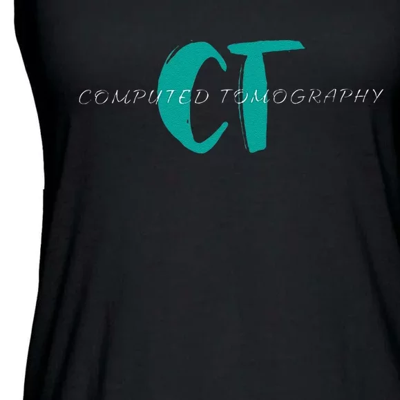 Cute CT Computed Tomography Ladies Essential Flowy Tank