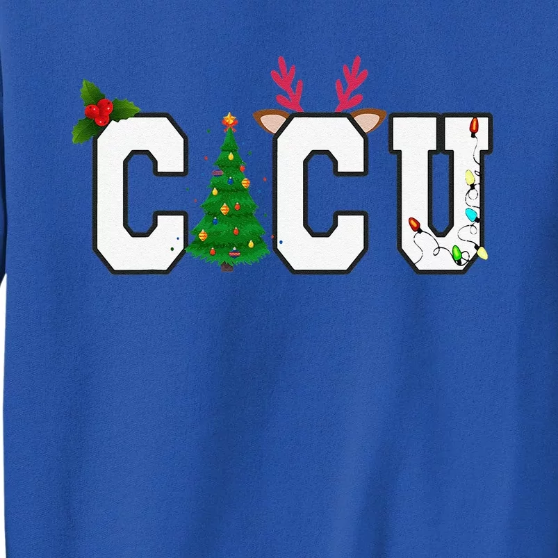 CICU Christmas Cardiac Intensive Care Unit Nurse Christmas Sweatshirt