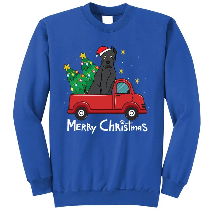 Cane Corso Christmas Truck Tree Mom Dad Dog Xmas Gift Sweatshirt