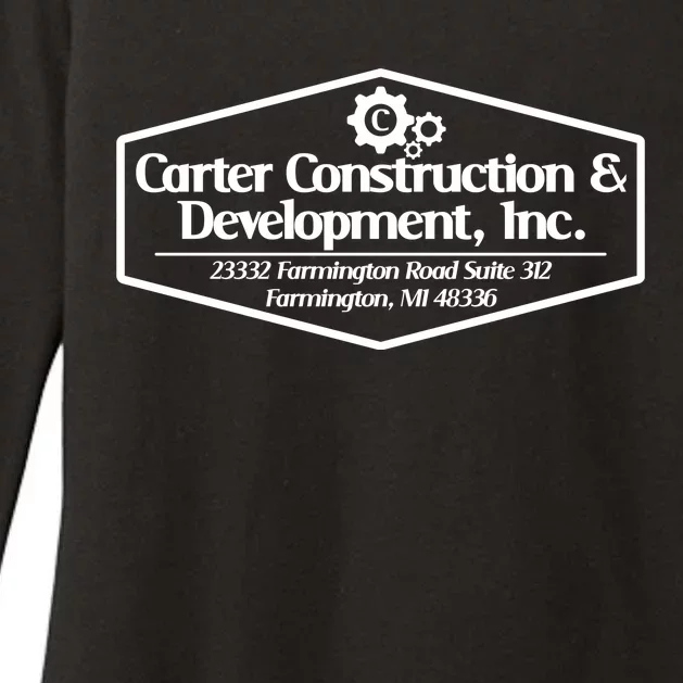 Carter Construction Womens CVC Long Sleeve Shirt