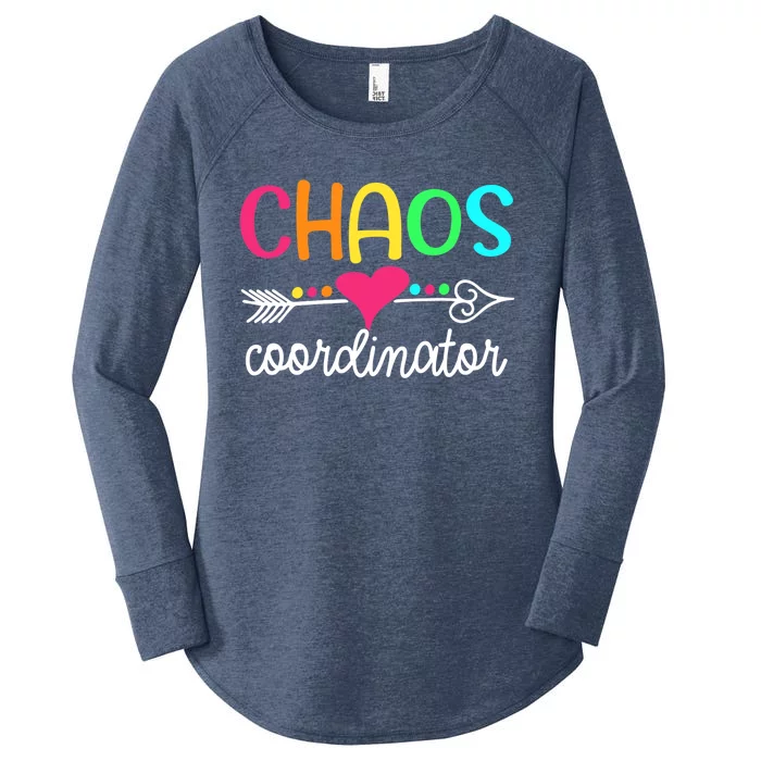 Chaos Coordinator Women's Perfect Tri Tunic Long Sleeve Shirt