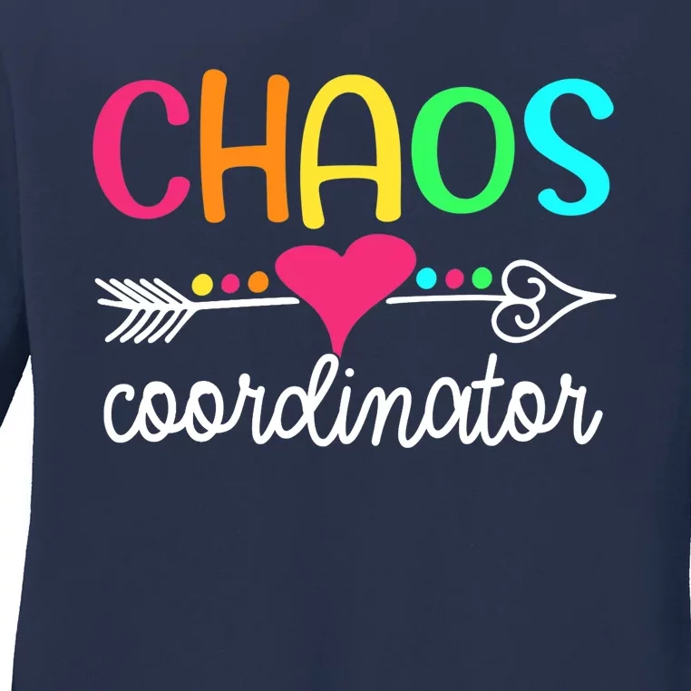 Chaos Coordinator Ladies Long Sleeve Shirt