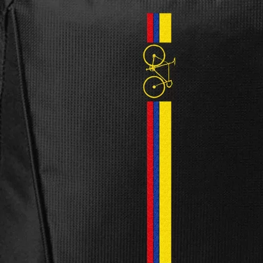 Colombian Cycling Colombia Flag Cyclist Bicycle Gift City Backpack