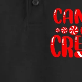 Candy Cane Crew Matching Family Group Candy Lover Pajamas Dry Zone Grid Performance Polo