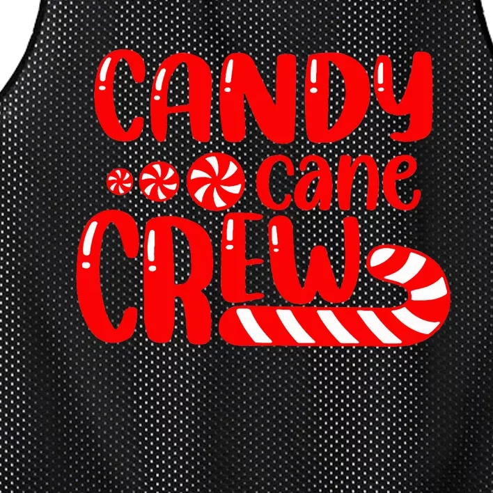 Candy Cane Crew Matching Family Group Candy Lover Pajamas Mesh Reversible Basketball Jersey Tank