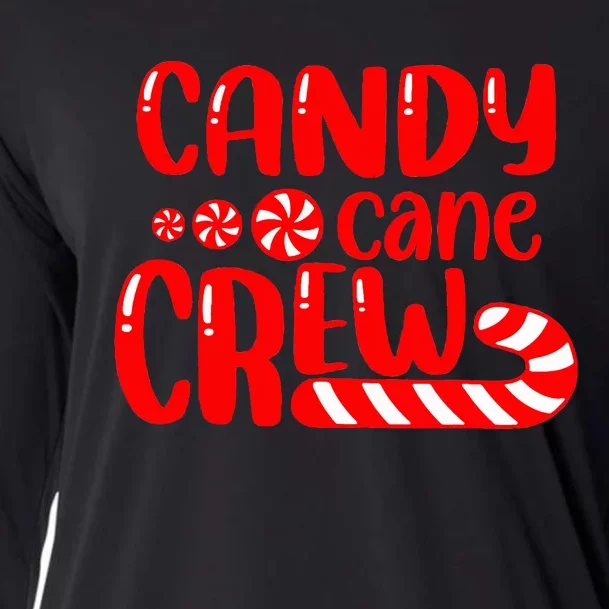 Candy Cane Crew Matching Family Group Candy Lover Pajamas Cooling Performance Long Sleeve Crew