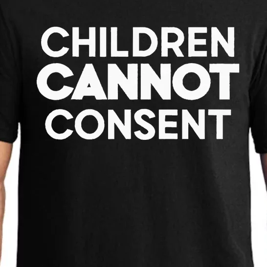 Children Cannot Consent Pajama Set