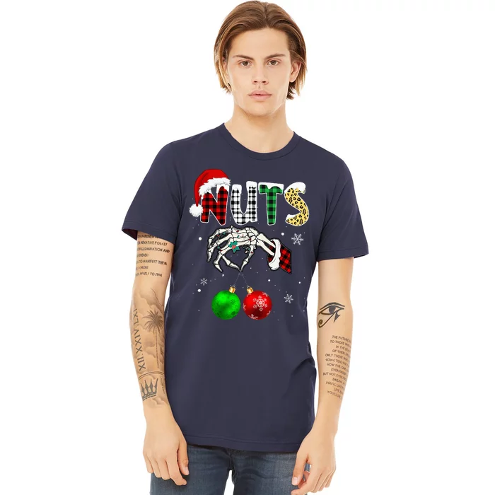 Chestnuts Christmas Chest Nuts Xmas Couple Matching Costume Premium T-Shirt