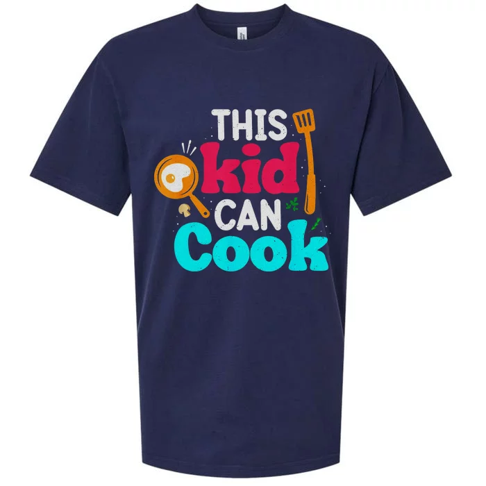 Chef Can Cook Cooking Lovers Future Chef Sueded Cloud Jersey T-Shirt