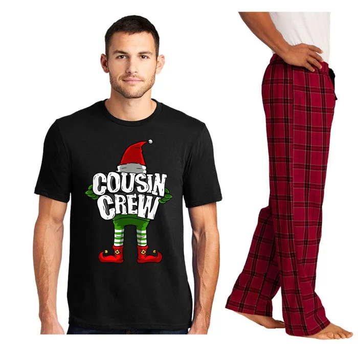 Cousin Crew Christmas Elf Matching Family Pajama Set